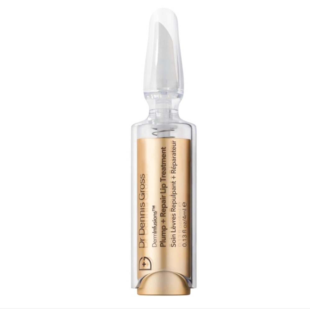 2/$35 NEW Dr Dennis Gross Mini DermInfusion Plump Repair Lip Treatment